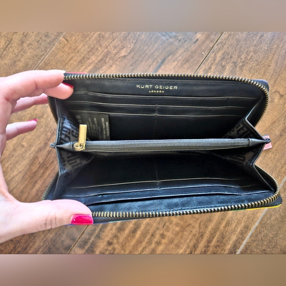 Kurt Geiger Rainbow Wallet - Picture 4 of 5